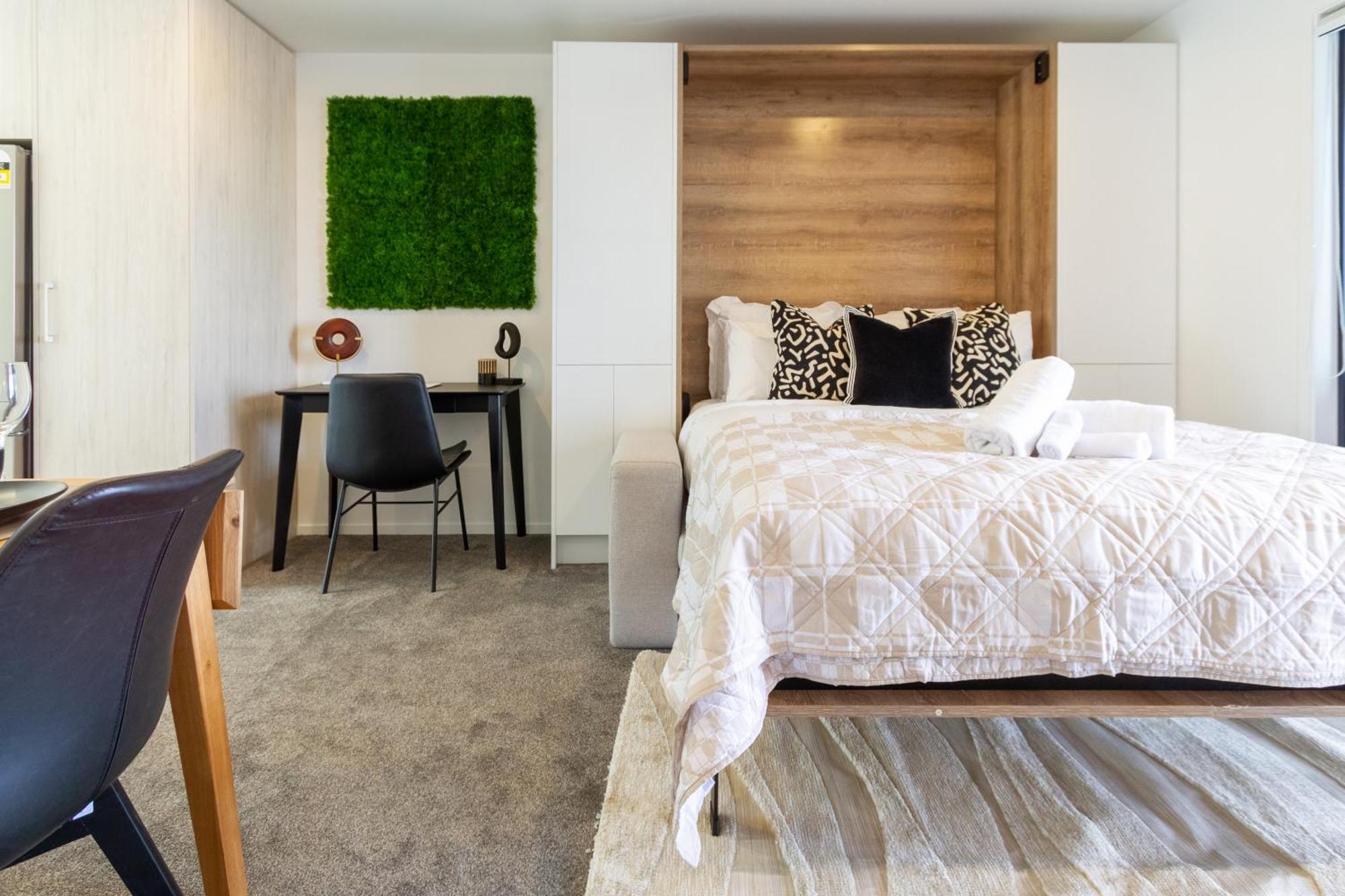Prime Locale: Studio With Balcony Christchurch Zewnętrze zdjęcie